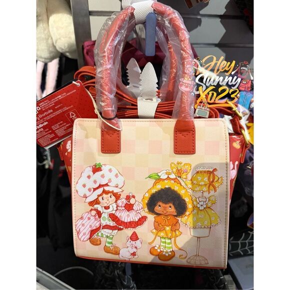 Loungefly Strawberry Shortcake Orange Blossom Mini Satchel Bag - Picture 1 of 6